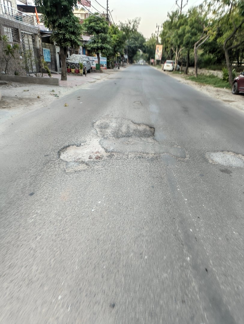 Pathetic road condition